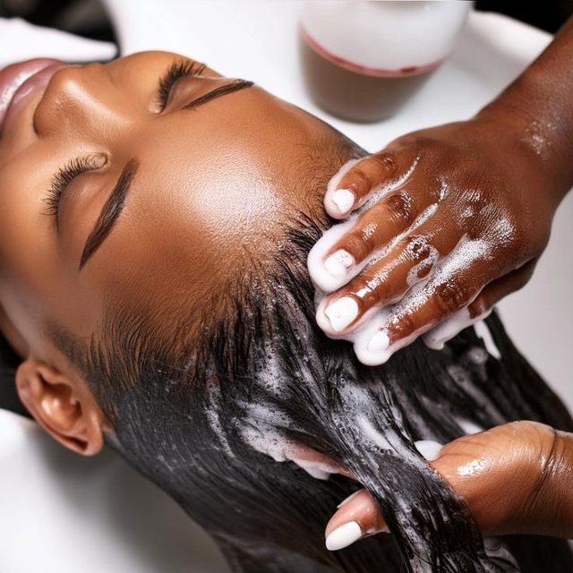 Soin capillaire au Hair Studio